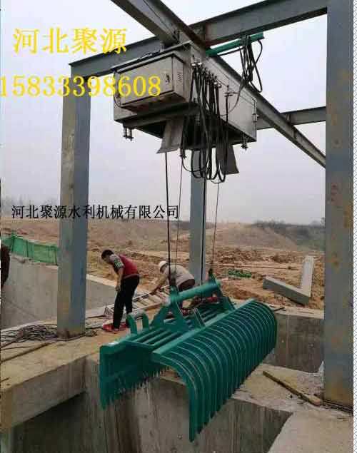 抓斗清污機