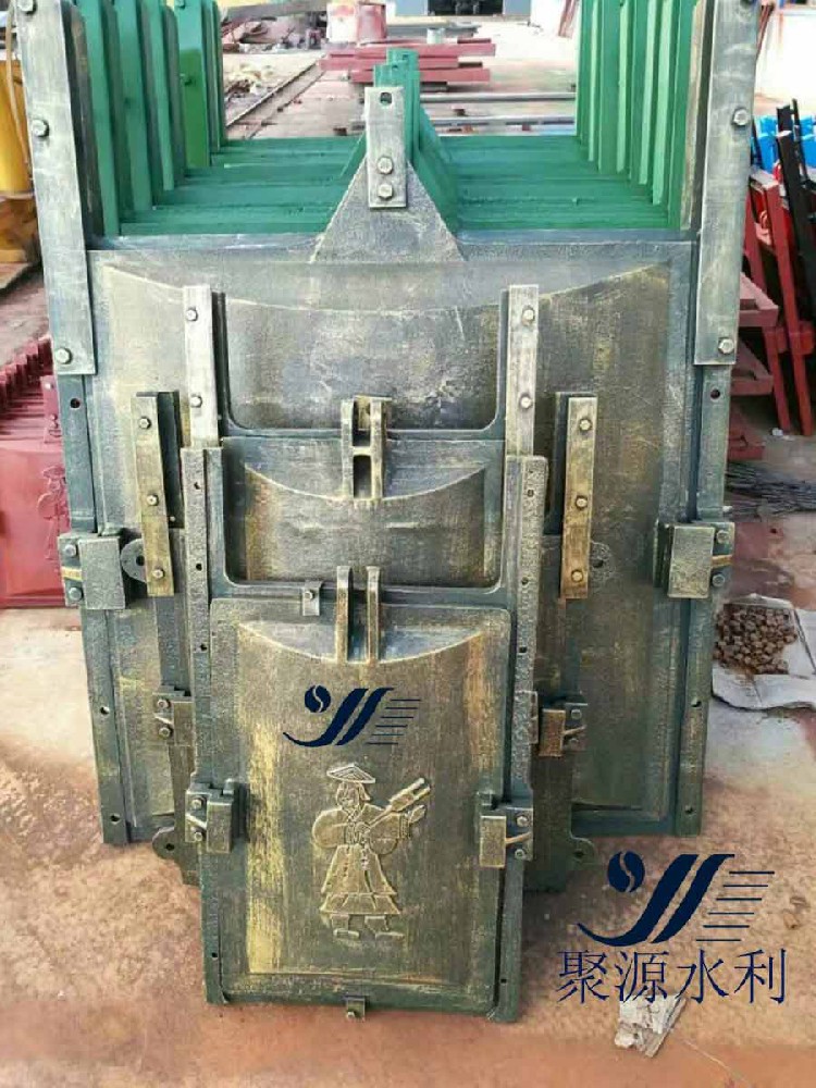 鑄鐵鑲銅閘門
